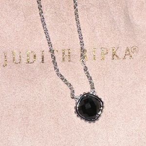 Judith Ripka black onyx 17” necklace